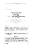 Accord du 20 septembre 2006 relatif à la valorisation des CQP de la branche carrières et matériaux de construction