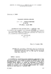 Lettre d'adhésion du 18 janvier 2006 du syndicat des opticiens sous enseigne (SYNOPE) à l'avenant du 17 novembre 2005 à l'accord du 1er décembre 1998 portant création d'une commission paritaire nationale de l'emploi et de la formation professionnelle