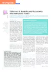 Télétravail à domicile pour les salariés d'Alcatel-Lucent France