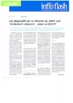 Les dispositifs de la réforme de 2004 ont "réellement démarré", selon la DGEFP