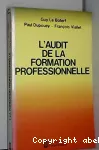 Audit de la formation professionnelle (L')