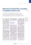 Information conseil en VAE