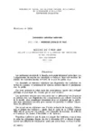 Accord du 5 juin 2009 relatif à la prévention et à la gestion des incivilités et des violences