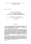 Accord du 28 octobre 2009 relatif à la diversité et à l'égalité des chances