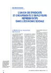 Des propositions : l'Union des syndicats et groupements d'employeurs représentatifs dans l'économie sociale