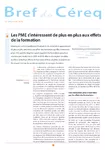 Les PME s'intéressent de plus en plus aux effets de la formation