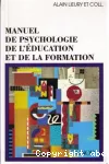 Manuel de psychologie de l'éducation et de la formation