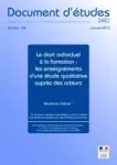 Quels effets du recrutement en contrat aidé sur la trajectoire professionnelle