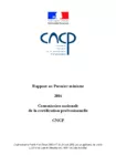 CNCP - Rapport au Premier ministre 2016