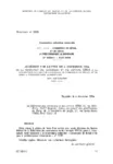 Adhésion par lettre du 6 décembre 2004 de la fédération des commerces et des services UNSA à la convention collective nationale de commerce de détail et de gros à prédominance alimentaire