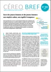 Céreq bref, n°359 - octobre 2017 - Accès des jeunes femmes et des jeunes hommes aux emplois cadres, une égalité trompeuse