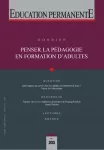 Education permanente, n°203 - juin 2015 - Penser la pédagogie en formation d'adultes