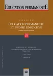 Education permanente, n°201 - décembre 2014 - Education permanente et utopie éducative. Actualité d’Henri Desroche