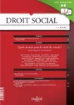 Droit social, n°3 - mars 2018 - Quels avenirs pour le droit du travail ? (dossier)