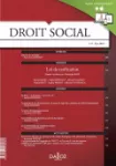 Droit social, n°6 - juin 2018 - Loi de ratification [des ordonnances réformant le code du travail] (dossier)