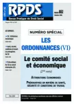 RPDS revue pratique de droit social, n°882 - octobre 2018 - Les ordonnances (VI) - Le comité sociale et économique (2ème partie), attributions en matière de santé, sécurité et conditions de travail (numéro spécial)(numéro spécial)