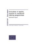 Evaluation of quality aspects in vocational training programmes