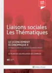 Liaisons sociales : les thématiques, n°68 - janvier 2019 - Le licenciement économique II. Le plan de sauvegarde de l'emploi