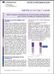 Note d'information - CEDEFOP, n° 2019 01 - janvier 2019 - Mettre le cap sur l’avenir