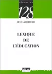 Lexique de l'éducation