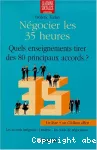 Négocier les 35 heures