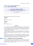 Avenant du 18 décembre 2019 relatif à la prorogation de l'avenant du 23 novembre 2018 sur les contrats de professionnalisation