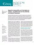 Céreq bref, n°392 - juin 2020 - Regards comparatifs sur la formation en Europe : un plafond de verre du côté des entreprises françaises