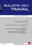 Bulletin Joly travail, n°6 - juin 2020 - Le contrat de travail du sportif (dossier)