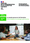 Guide d'utilisation du CPF des agents publics de l'Etat