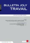 Bulletin Joly travail, n°7-8 - juillet-août 2020 - Droit du travail et droit des sociétés : questions d'actualité