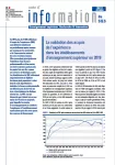 Note d'information du SIES, n°20.17 - décembre 2020 - La validation des acquis de l'expérience dans les établissements d'enseignement supérieur en 2019 