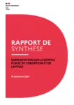 Concertation sur le service public de l’insertion et de l’emploi. Rapport de synthèse