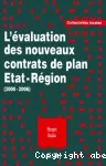 L'évaluation des nouveaux contrats de plan Etat-Région