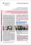 Note d'information - CEDEFOP, n° 2021 03 - mars 2021 - L’apprentissage : un remède universel ?