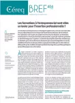 Céreq bref, n°404 - mars 2021 - Les formations à l'entrepreneuriat sont-elles un levier pour l'insertion professionnelle ?