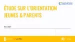 Orientation professionnelle. Les canaux de communication utilisés par les jeunes et les parents