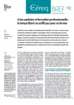 Céreq bref, n°420 - mars 2022 - Crise sanitaire et formation professionnelle 