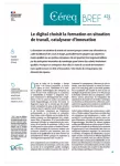 Céreq bref, n°421 - avril 2022 - Le digital choisit la formation en situation de travail, catalyseur d'innovation