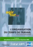 L'organisation du temps de travail