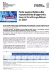 Forte augmentation des recrutements d’apprentis dans la fonction publique en 2021