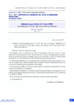 Adhésion par lettre du 3 mai 2022 de la fédération CFE-CGC Agro à la convention collective