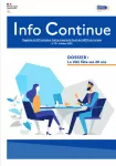 Info-continue, n°70 - octobre 2022 - Dossier : la VAE fête ses 20 ans