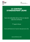 Le contrat d'engagement jeune. Suivi et évaluation de sa mise en œuvre dans les territoires, 1er rapport d'étape