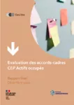 Evaluation des accords-cadres CEP Actifs occupés. Rapport final