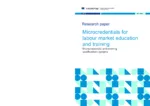 Microcredentials for labour market education and training : microcredentials and evolving qualifications systems