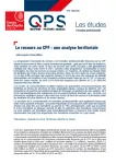 QPS - Questions politiques sociales : les études, n° 40 - mars 2023 - Le recours au CPF : une analyse territoriale