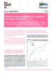 Insertion professionnelle des apprentis de niveau CAP à BTS deux ans après leur sortie d’études en 2020 : 73 % sont en emploi salarié dans le secteur privé en juillet 2022