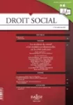 Droit social, n°7/8 - juillet-août 2023 - Les accidents du travail et les maladies professionnelles sur la scène judiciaire