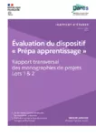 Évaluation du dispositif « Prépa apprentissage ». Rapport transversal des monographies de projets Lots 1 & 2