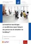 La transition numérique : un accélérateur pour l’emploi des personnes en situation de handicap ? Étude Ifop pour l’Agefiph